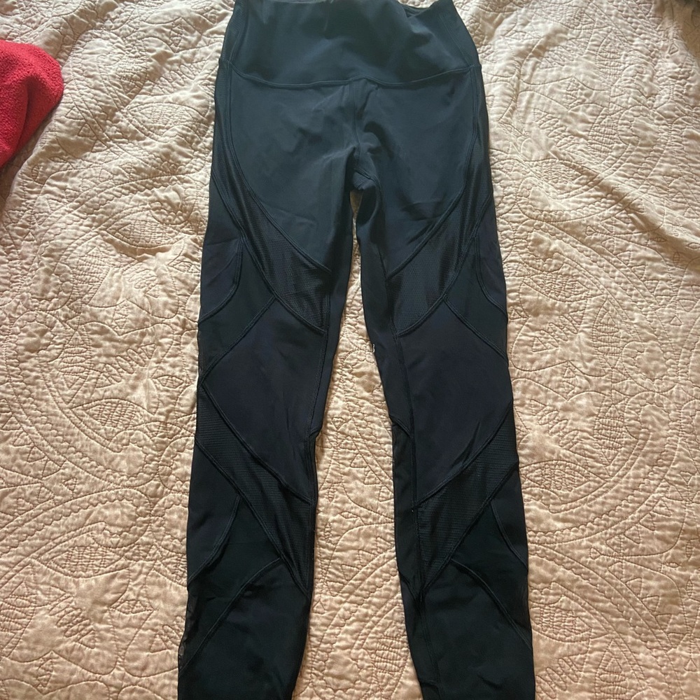 Mesh Detail Lululemon Leggings